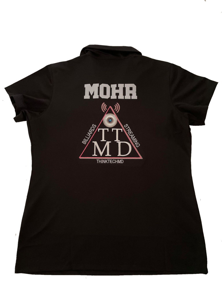 Ladies - TTMD Billiards Streaming - Personalized Team Polo